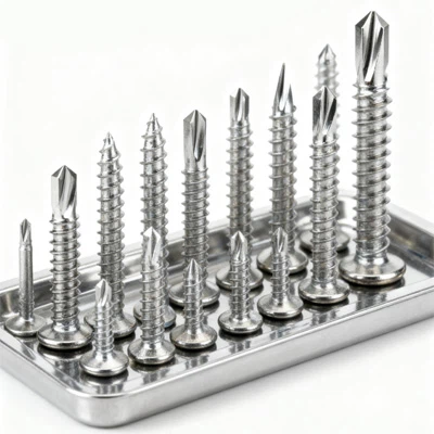 Самопробивни винтове от неръждаема стомана за метал